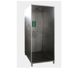 Cabine De Chuveiro E Lava-Olhos De Emergência Aço Inox 304 - CD-006I